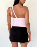 Image of Carolina One Shoulder Top in Pink