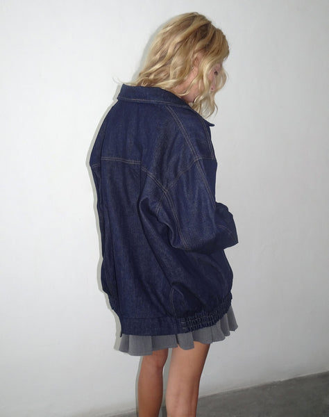 image of Cavita Jacket in Indigo Denim