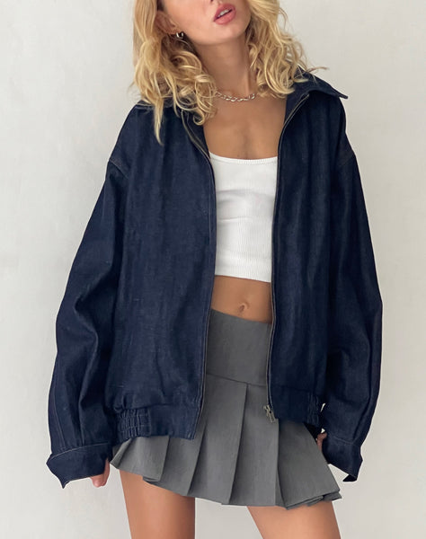 image of Cavita Jacket in Indigo Denim