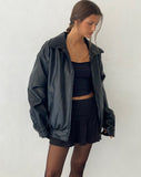 Image of Cavita Jacket in Pu Black