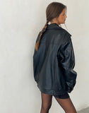 Image of Cavita Jacket in PU Black