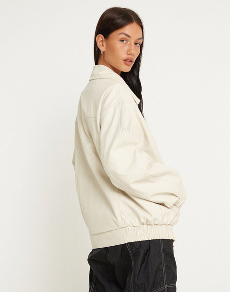 Image of Cavita Jacket in PU Cream