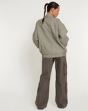 image of Cavita Jacket in PU Grey