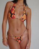 Image of Cerry Bikini Top in Orchid Sunset