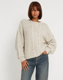 image of Chalih Jumper in Oatmeal