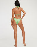 image of Cerry Bikini Top in Watercolour Green