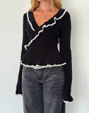 Image of Christella Top in Black