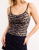 Image of Citara Cami Top in True Leopard Brown