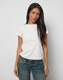 Image of Clio Baggy Tee in Ivory