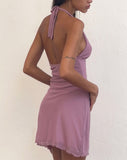 Image of Codami Mini Mesh Dress in Mauve