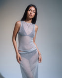 Image of Cosima Tank Top in Silver Chain