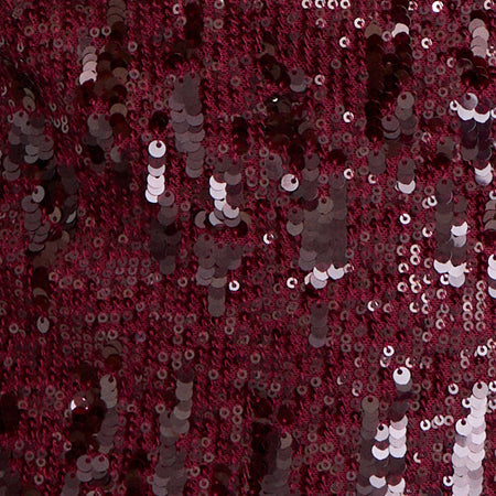 Cosio Halter Top in Mix Sequin Red
