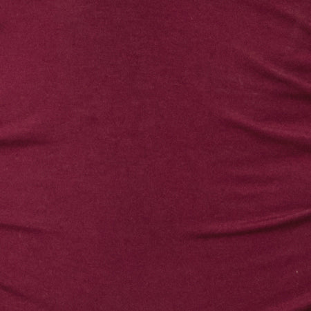 Cosmo Halterneck Top in Jersey Burgundy