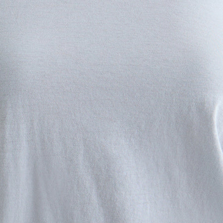 Daman Off-The-Shoulder Basic Top in Light Steel