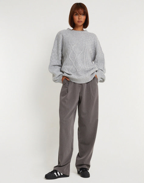 image of Danar Jumper in Light Grey