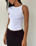 Image of Dannas Asymmetric Top in White