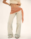 Image of Sanu Sarong in Sequin Knit Orange