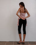 Image of Daytona Ruffle Top in Chiffon Pink