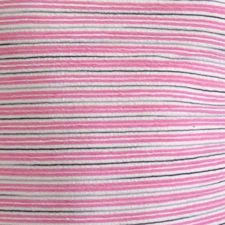 Dema Mini Dress in Jacquard Pink Stripe