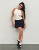 Image of Casini Mini Skirt in Indigo