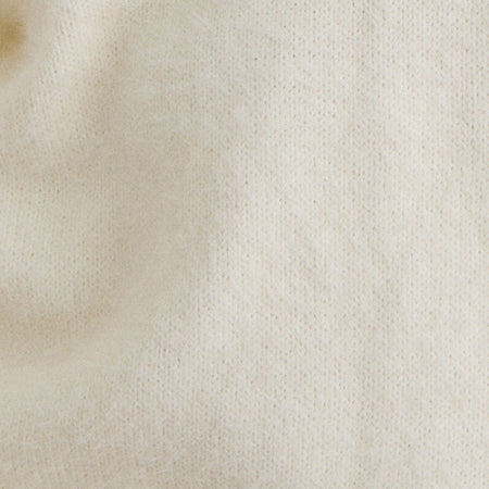 Dikara Jumper with Scarf in Knit Off White