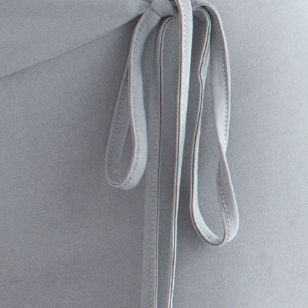 Donata Trouser in Grey with Belt