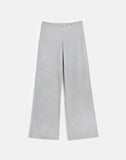 Image of Dorala Low Rise Trousers with Eyelets in Grey Marl