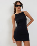 Image of Dovey Mini Dress in Black