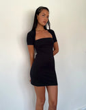 Image of Drequa Mini Dress in Black