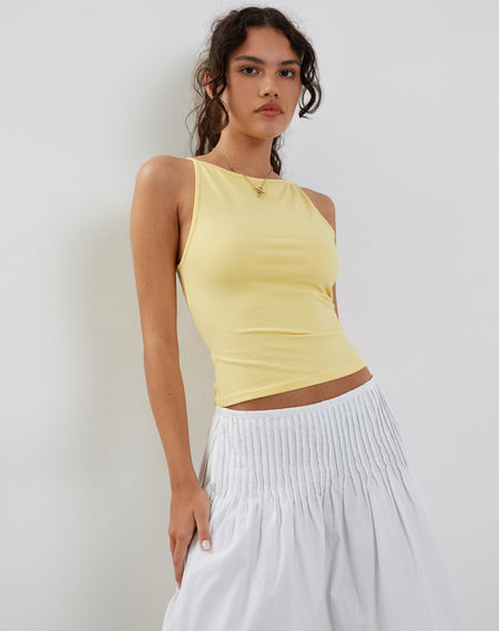 Requa Crop Top in Buttermilk