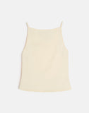 Image of Dudley Vest Top in Buttermilk