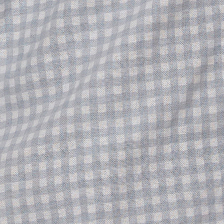 Eldana Halter Top in Mini Gingham Blue and Grey