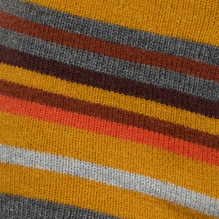 NIKAYA KNIT SHORT MULTI STRIPE SUNSET