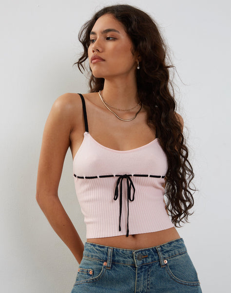 Image of Emonie Cami Top in Blush pink