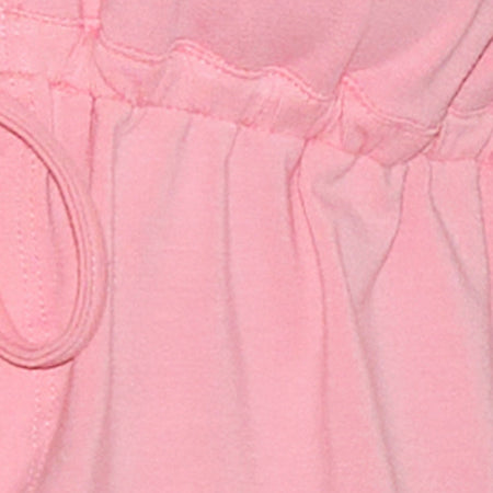 Ender Tie Bandeau Top in Rayon Ballet Pink