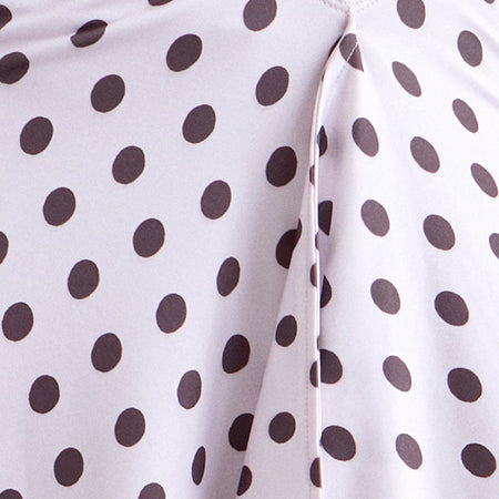 Esmeray Midi Skirt in Retro Polka Dot