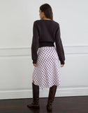 Image of Esmeray Midi Skirt in Retro Polka Dot