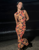 Image of Farsha Maxi Dress in Orchid Sunset