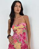 Image of Fasha Maxi Dress in Bold Multi Colour Floral
