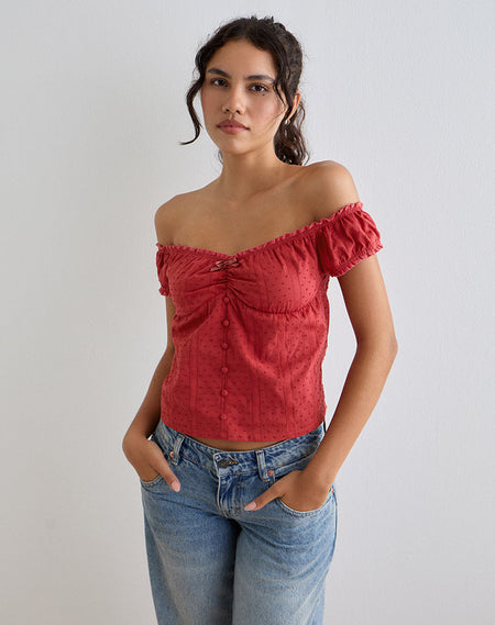 AKARA PLEATED MINI SKIRT CHIFFON IVORY