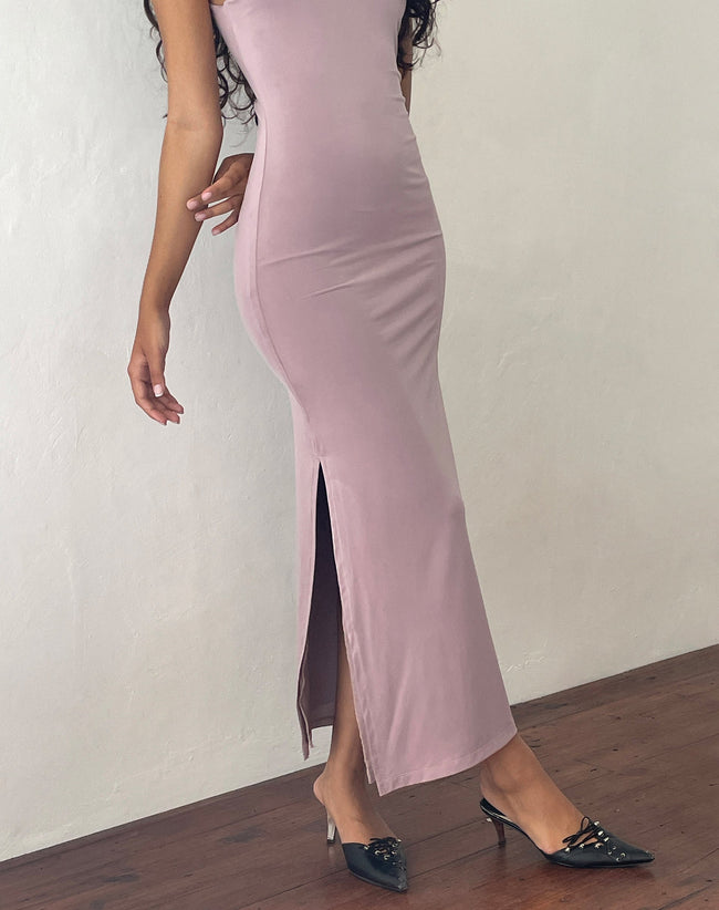 Image of Flo Maxi Dress in Slinky Light Mauve