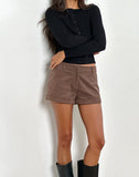 Image of Wiluta Shorts in Babycord Brown