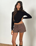 Image of Wiluta Shorts in Babycord Brown