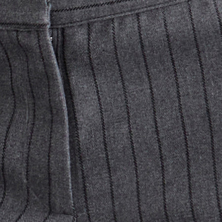 Ganta Slim Trouser in Pinstripe Charcoal