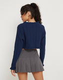 image of Yasona Cardi in Navy Blue