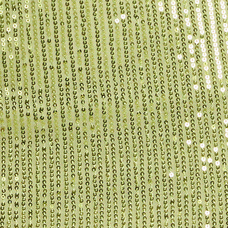 Guida Mini Skirt in Drape Sequin Lime Green