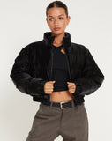 Image of Guntur Puffa Jacket in Black