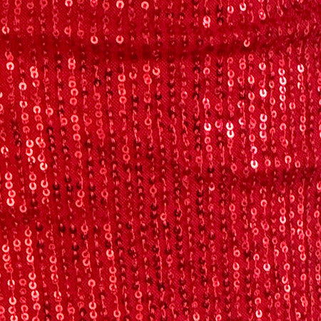 Hala Vest Top in Red Drape Mini Sequin