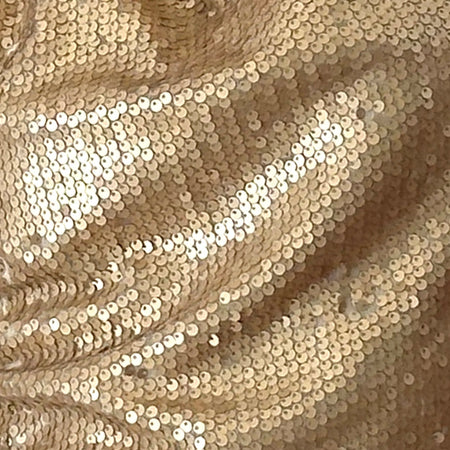 Hala Vest Top in Gold Sequin