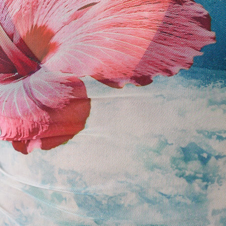Hala Top in Hibiscus Wave Blue